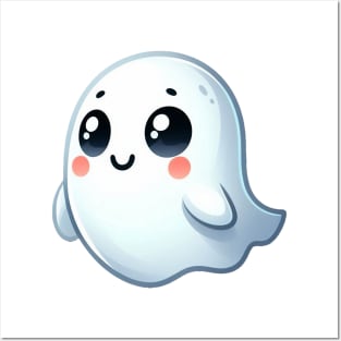 Cute Ghost Posters and Art